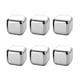 thumbnail image 4 of Monstrate Cubos de hielo de acero inoxidable Piedras de enfriamiento reutilizables Whisky Wine Keep Cold Drink Kits de equipo de elaboración de vino No.2 Monstrate HA024613-02, 4 of 6