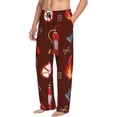 thumbnail image 6 of Salouo Fire Extinguisher Print Pajama Pants for Men, Lounge Pants Elastic Waistband Casual Men's sleepwear Loungewear Sleep Pajama Pant -X-Large, 6 of 7