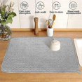 thumbnail image 5 of alfombrillas absorbentes de microfibra para secar platos, almohadillas escurridoras para encimeras de cocina., 5 of 5