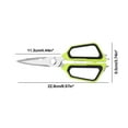 thumbnail image 3 of Rbaofujie Multifunctional Chicken Scissors Stainless Steel Large Powerful Sharp Scissors for Outdoor Kitchen, 3 of 6