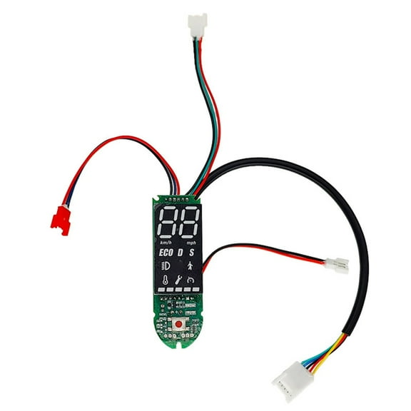 High Visibility Electric Scooter Dashboard With Integrated Speed And Mileage LED Display for Enhanced Riding