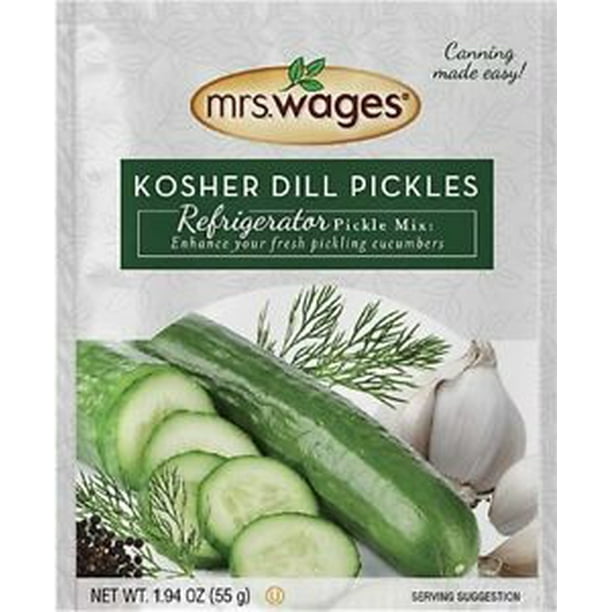 Mrs. Wages Kosher Dill Refrigerator Pickles Mix