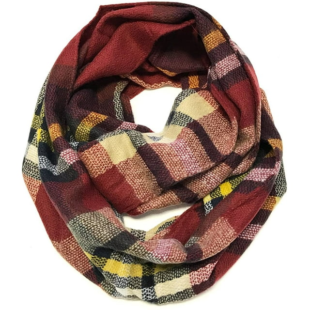 Foulard Infini Épaisse Tricotée d'Hiver Chaude