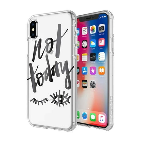 Incipio Not Today iPhone X Case [Design Series Classic] for iPhone X (Best Mobile Deals Today)
