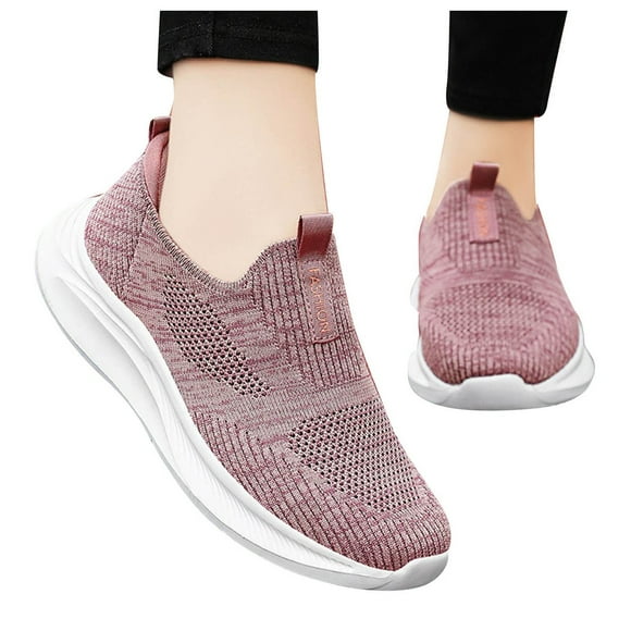 WEAIXIMIUNG High Top Sneakers Women Blue Womens On Shoes Work Non Sneakers Walking Shoes