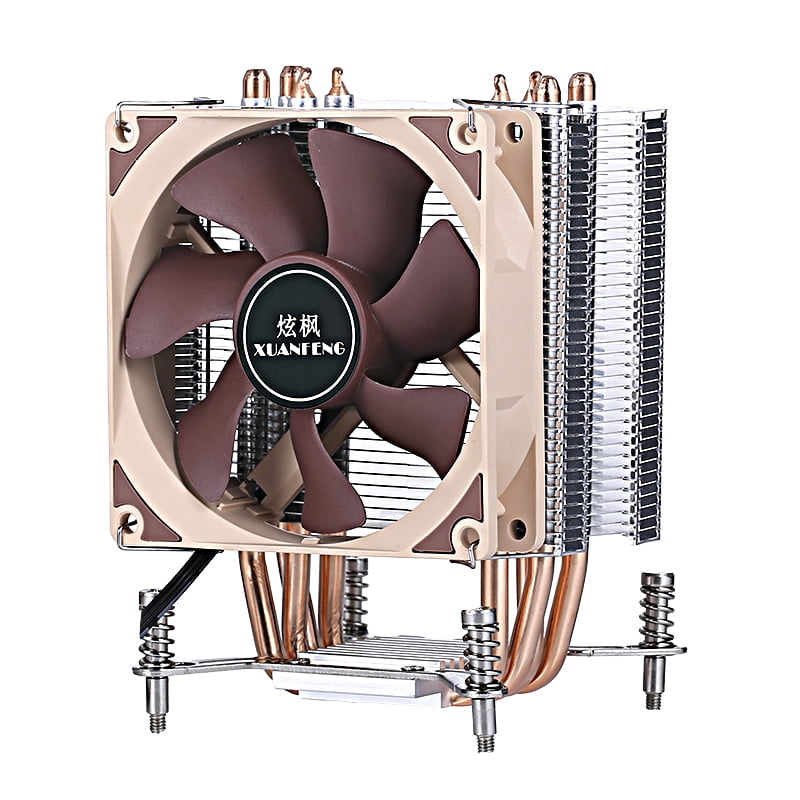 Radiator 4 Heat Pipe Air-cooled CPU Cooling Fan Efficient Cooler Suitable For Installing LGA2011 x79 x99 E3 E5 2066 Color Lights