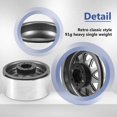 thumbnail image 4 of 4PCS  Wagon 1.9 Metal Beadlock Wheel Hub Rim for 1/10 RC Crawler  SCX10 90046  TRX4  D90,2, 4 of 8