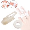 thumbnail image 4 of EHJRE 2xFinger Splints Simple Lightweight Straightening Fix for Osteoarthritis 49-54mm , White, 3 Pcs, 4 of 8