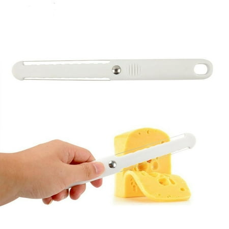 

Cheese Slicer Cutter Thick &Thin Slices Double Sided Hard Soft Butter Egg Cutter