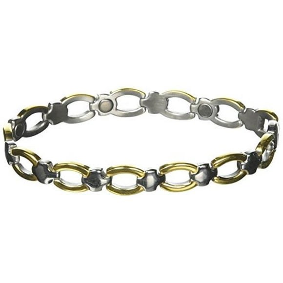 Sabona 64260 Bracelet Magnétique Classique Décontracté pour Femme - Petit et Moyen