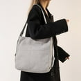 thumbnail image 2 of MUSOIE Corduroy Tote Bag for Women Convertible Backpack Purses Crossbody Shoulder Bag, 2 of 6