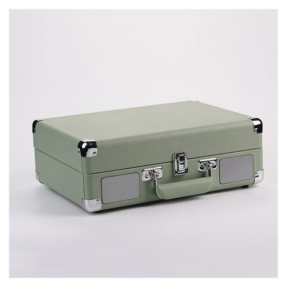 Portable Suitcase Phonograph Vinyl Record Player Bluetooth 5.0 33 45 78RPM Phonograph Retro Record Player Turntable Film Player ,Compatible Most of Devices