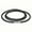 Black16 Inches, variant on 3mm Wax Cord Choker Necklace Stainless Steel Clasp Thin 16"-30" Mens Necklace,Black-24inch