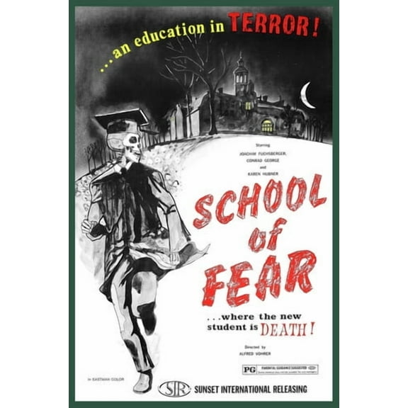 School of Fear (DVD), Sinister Cinema, Horror