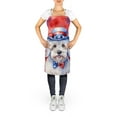 thumbnail image 2 of Carolines Treasures DAC5696APRON 30 x 27 in. Coton de Tulear Patriotic American Apron, 2 of 5