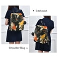 thumbnail image 4 of FORMRS Women's Travel Backpack Purse Anti-Theft Hidden Pockets Casual Shoulder Bag, Fish Pattern, 4 of 7