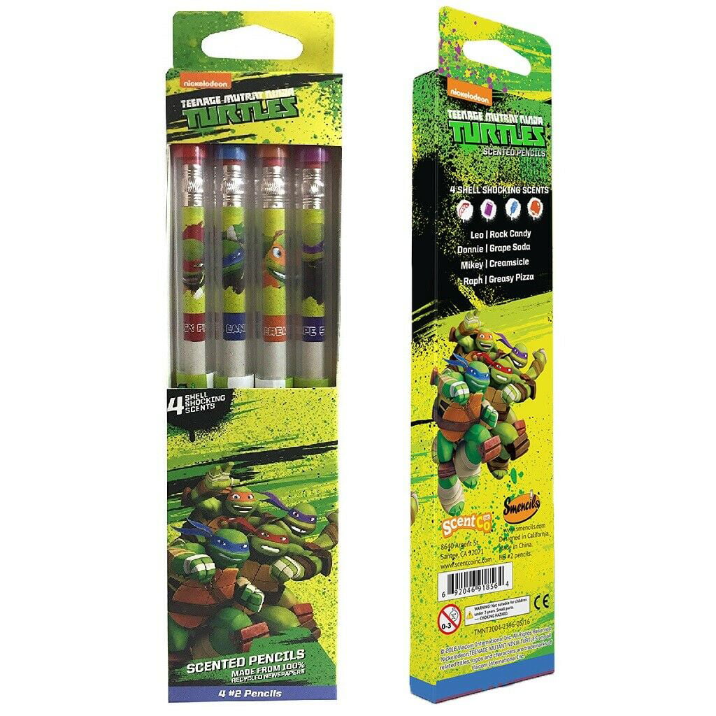 Teenage Mutant Ninja Turtles Smencils 12-Pack of #2 Scented Pencils 
