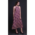 thumbnail image 2 of Bimba Feather Summer Holiday Party Halter Neck Beachwear Women BacklessÂ&nbsp;Dress-X-Small, 2 of 6