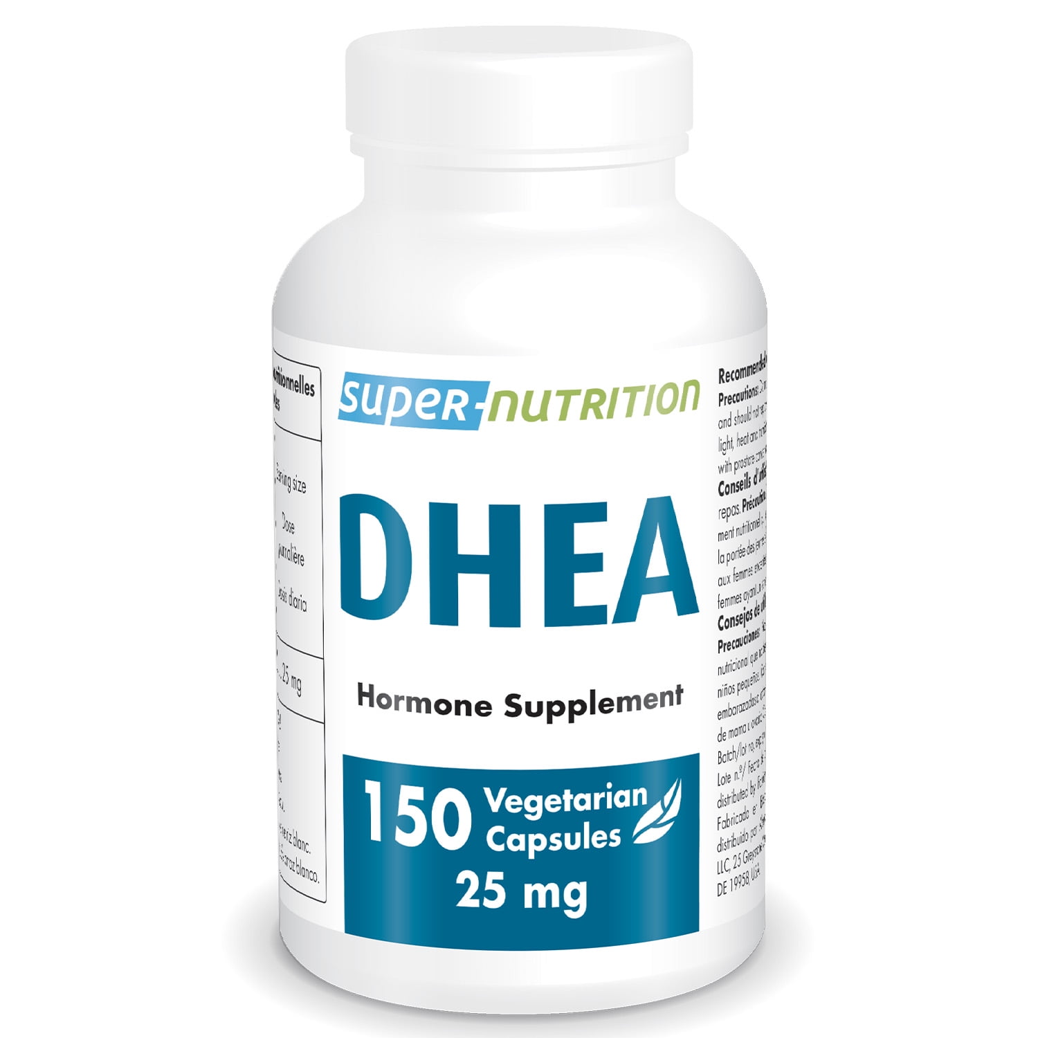 Supersmart DHEA 25 mg (DeHydroEpiAndrosterone) Hormone Balance