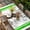 Green, variant on St. Patrick's Day Table Cloths for 4 Foot Rectangle Tables, Spring Lucky Hats Dogs Grass Strip Wood Patio Waterproof Elastic Fitted Tablecloths, Washable Rectangular Table Cover for Camping