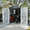 Light Gray, variant on Mintazer 10×6ft Outdoor Motorcycle Storage Shed with Window, Large Garden Tool Storage Building for Backyard Lawn Patio, Light Gray