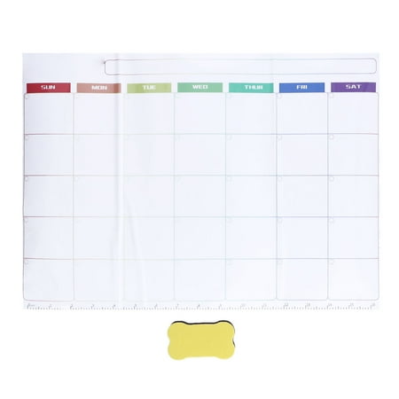 

Small Whiteboard Enough Space Infinitely Reusable Light Weight Small Volume Simple Operation Fridge Calendar For Refrigerator For Household