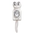 thumbnail image 2 of Reloj de pared Kit Cat Klock Miss Kitty blanco, tamaño 3/4, 2 of 2