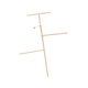 thumbnail image 3 of Percha de madera para pollitos, accesorio para gallinero, soporte multiusos extragrande para entrenamiento de pollitos con estaca de tierra para, 3 of 9