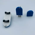 thumbnail image 5 of Skateboard USB Drive - Flash Drive Pen Drive USB - Skateboard Fan Stuff (16 GB, Skateboard), 5 of 7