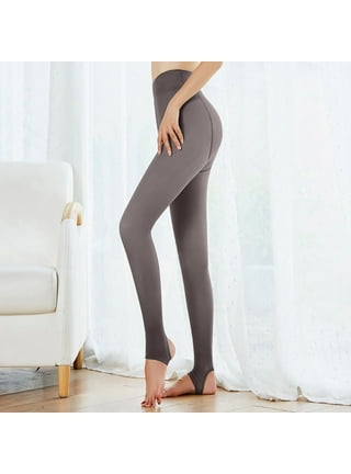 BUYISI Womens Silky See Through Leggings High Elastic Sheer Ultra-Thin  Skinny Trousers, S Nude