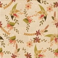 thumbnail image 1 of Ahgly Company Machine Washable Indoor Square Transitional Golden Blonde Gold Area Rugs, 6' Square, 1 of 7