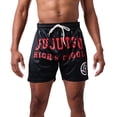 thumbnail image 2 of Jujutsu Kaisen High School Men's Black Active Mesh Shorts - Medium, 2 of 7