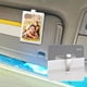 thumbnail image 4 of Marco de fotos para visera de coche, acrílico transparente, con clip, para interior de coche, se adapta a la mayoría de viseras, ideal para fotos familiares de niños o como recuerdo de pareja., 4 of 8