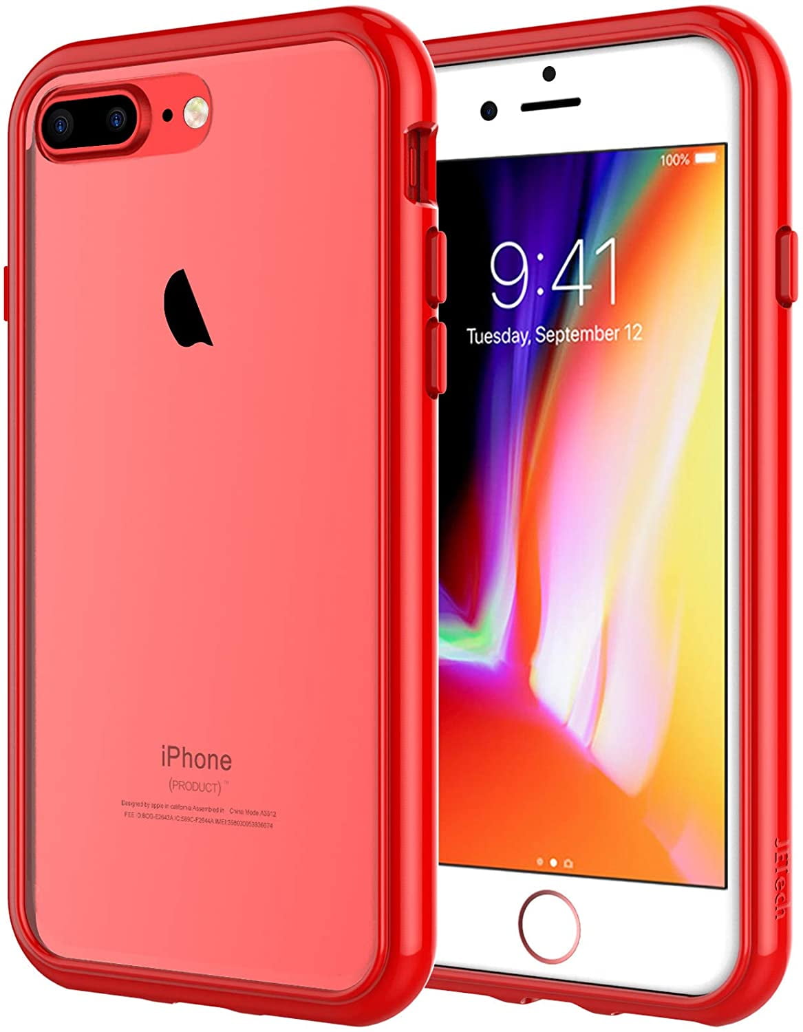 JETech Case for iPhone 8 Plus and iPhone 7 Plus 5.5-Inch, Shock