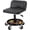 Black 2, variant on QinaQin Rolling Shop Stool Locking Swivel Wheels,Height Adjustable with Soft Cushion & Tool Tray, Mechanic Seat for Garage, Auto Repair,Black 1