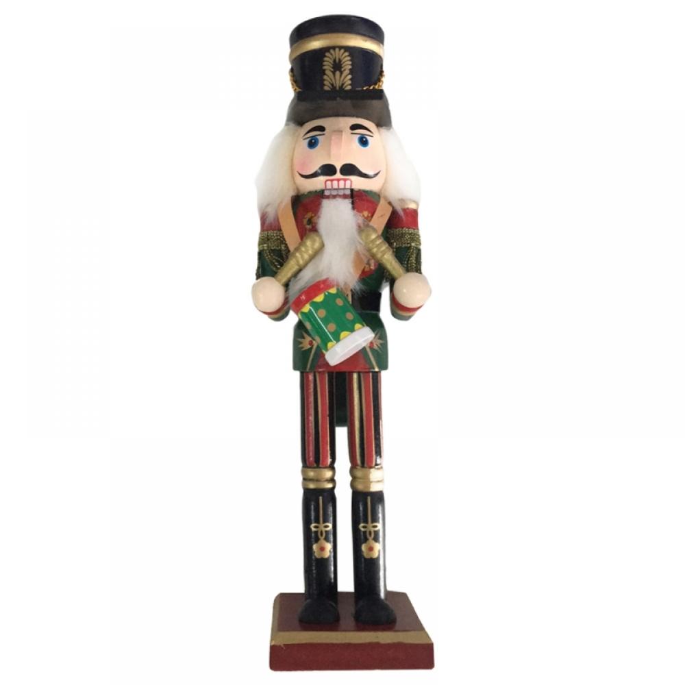 Christmas Nutcracker Toys Wooden Nutcracker Decoration Gift Soldier