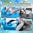 thumbnail image 3 of Pistola de agua eléctrica recargable Reenovan de 8 a 10 m, alcance 425 ml, 3 of 9