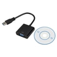 thumbnail image 1 of Adaptador USB3.0 a VGA La tarjeta gráfica externa USB3.0 a VGA admite conversión HD WIN7/8/10, 1 of 5
