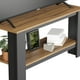 thumbnail image 3 of Mueble para tv MORU Frame Latte y Negro, mueble para sala, mesa tv, centro de entretenimiento para tv,  mueble multiusos, estante para tv, 3 of 7