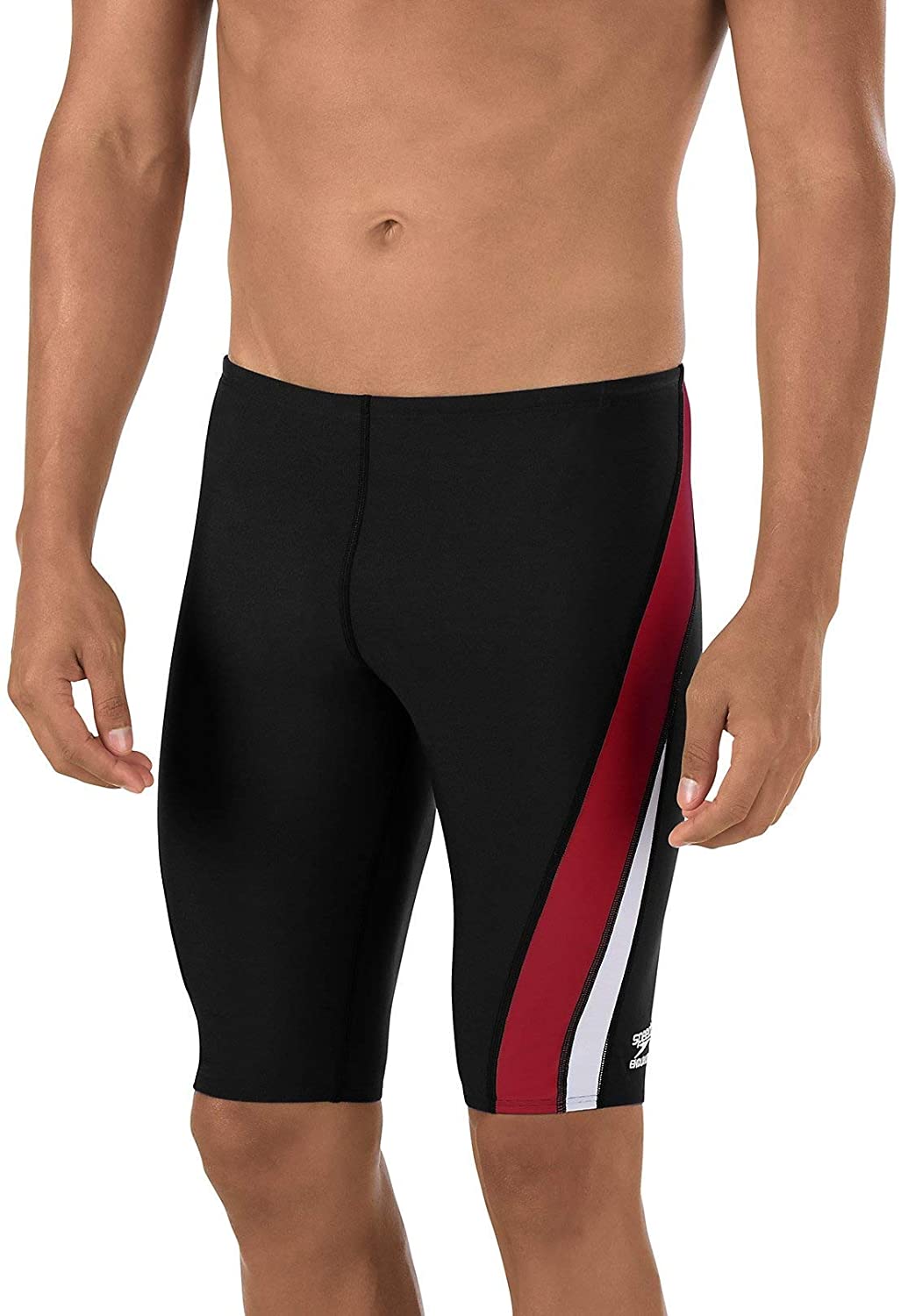 Speedo Men's Swimsuit Jammer Endurance+ Splice Team Colors