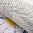 thumbnail image 5 of EVNELE Toilet Rugs U Shaped, Blue Toilet Mat Cute Daisy Contour Bath Rug, Thick Soft Machine Washable Toilet Carpet, Non Slip Bathroom Floor Mats Super Absorbent Microfiber Bath Rugs, 20"x24", 5 of 6