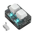 thumbnail image 4 of BELOVING Keypad 2 Key Gaming PC Keyboard DIY Design Professional Accessory 1.3x2inch Copy White, 4 of 9