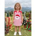 thumbnail image 4 of Toddler Baby Girl Christmas Dress Santa Claus/Gingerbread/Merry Dress Fall Clothes, 4 of 7