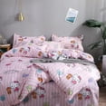 thumbnail image 2 of Sanrio hello kitty bedding set Girl Quilt Cover Student Dormitory Bed Sheet Pillowcase cotton wadding children bedding bag RJ, 2 of 6