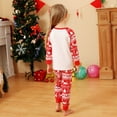 thumbnail image 6 of URMAGIC Matching Family Pajamas Sets Christmas Pjs with Cute Elk and Floral Sleeve Tee and Bottom Loungewear, 6 of 9