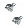 thumbnail image 1 of 2Pcs Poulie Double Bloc M20 Poulie Fixe Poulie de Levage de Double Roue pour Câble, 1 of 5