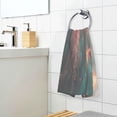 thumbnail image 3 of Yayeee 100% Cotton Hand Towels for Bathroom 16" x 28" Soft Absorbent Kitchen Towel, Psychedelic Forest, 3 of 7