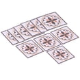 thumbnail image 3 of Adhesivo para suelo, 10 unidades, 8 x 8 cm, de PVC, para baldosas, adhesivo para pared, de primera línea, 3 of 12