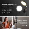 thumbnail image 2 of Kit de luces para selfies para teléfono de escritorio Neewer Basic 7 10W R06, 2 of 8