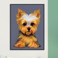 thumbnail image 2 of Pintura de diamante 5D DIY Kit de taladro en forma especial parcial Yorkshire Home Decor Hugtrwg Para estrenar, 2 of 9